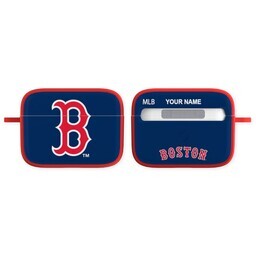 Licensed & Printed Apple Airpods Pro Case with Boston Red Sox design