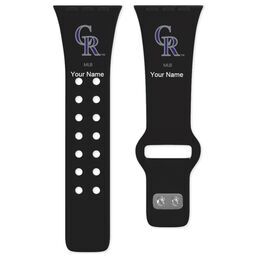 38 Short Apple Watch Band - Sports Teams with Colorado Rockies  design