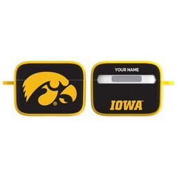 Licensed & Printed Apple Airpods Pro Case with Iowa Hawkeyes  design