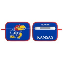 Licensed & Printed Apple Airpods Pro Case with Kansas Jayhawks design