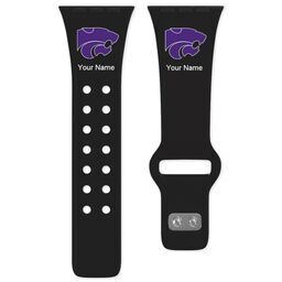 38 Short Apple Watch Band - Sports Teams with Kansas State Wildcats design