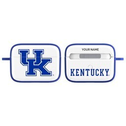 Licensed & Printed Apple Airpods Pro Case with Kentucky Wildcats design