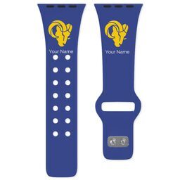 38 Short Apple Watch Band - Sports Teams with LA Rams design