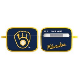 Licensed & Printed Apple Airpods Pro Case with Milwaukee Brewers design