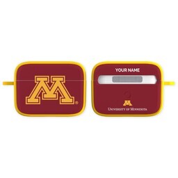 Licensed & Printed Apple Airpods Pro Case with Minnesota Golden Gophers  design