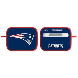 Licensed & Printed Apple Airpods Pro Case with New England Patriots design