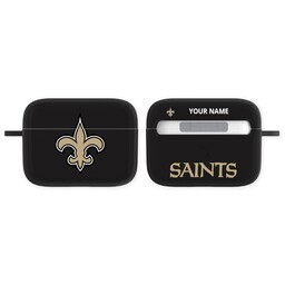 Licensed & Printed Apple Airpods Pro Case with New Orleans Saints 4 design