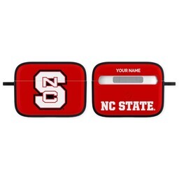 Licensed & Printed Apple Airpods Pro Case with North Carolina State Wolfpack design