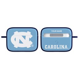 Licensed & Printed Apple Airpods Pro Case with North Carolina Tar Heels  design