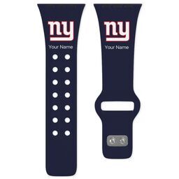 38 Short Apple Watch Band - Sports Teams with NY Giants design