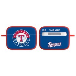 Licensed & Printed Apple Airpods Pro Case with Texas Rangers design