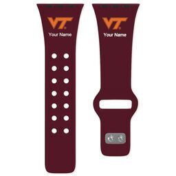 38 Short Apple Watch Band - Sports Teams with Virginia Tech Hokies design