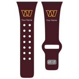 38 Short Apple Watch Band - Sports Teams with Washington Commanders design