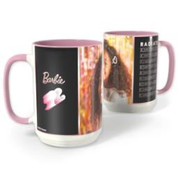 Thumbnail for Barbie Radiate Kindness Pink Photo Mug, 15oz with Radiate Kindness design 1