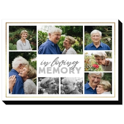 5x7 Same-Day Mounted Print with Fond Memories design