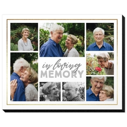 8x10 Same-Day Mounted Print with Fond Memories design
