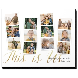 8x10 Same-Day Mounted Print with This Is Us Photostrips design