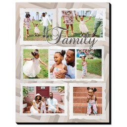 11x14 Same-Day Mounted Print with Antique Family design