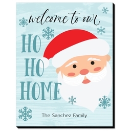 11x14 Same-Day Mounted Print with A Ho Ho Welcome design