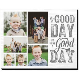 11x14 Same-Day Mounted Print with Good Day design