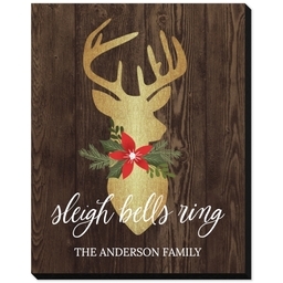 8x10 Same-Day Mounted Print with Sleigh Bells design