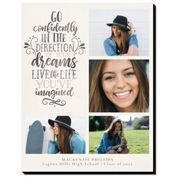 11x14 Same-Day Mounted Print with Towards Your Dreams design