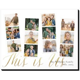 11x14 Same-Day Mounted Print with This Is Us Photostrips design
