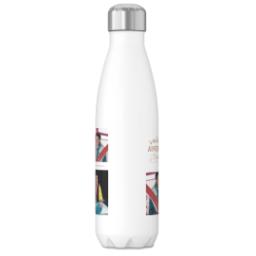 Thumbnail for 17oz Slim Water Bottle with Onward to Adventure design 2