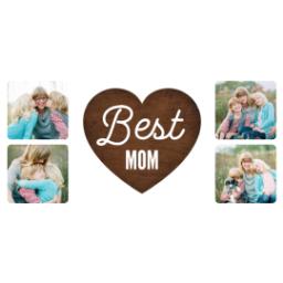 Thumbnail for 14oz Personalized Travel Tumbler with Best Mom Heart design 2