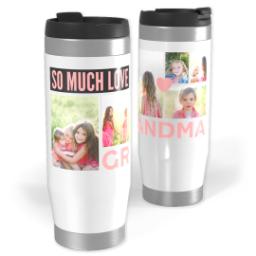 Thumbnail for 14oz Personalized Travel Tumbler with So Much Love Grandma design 1