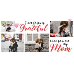 Thumbnail for Premium Grande Photo Mug with Lid, 16oz with Grateful Mom design 2