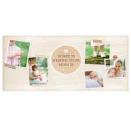 Thumbnail for Premium Grande Photo Mug with Lid, 16oz with Mom is Home design 2
