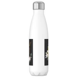 Thumbnail for 17oz Slim Water Bottle with She Believed Black design 2