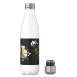 Thumbnail for 17oz Slim Water Bottle with She Believed Black design 4