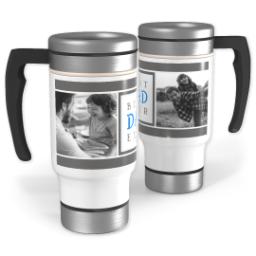 Thumbnail for 14oz Stainless Steel Travel Photo Mug with Best Dad Ever design 1