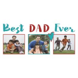 Thumbnail for Stainless Steel Photo Travel Mug, 14oz with Best Dad Ever Heart design 2