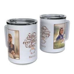 Thumbnail for Personalized Coffee Travel Mugs with Better with Coffee design 1