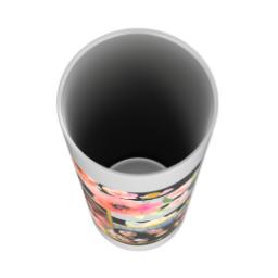 Thumbnail for Personalized Tumbler with Straw with Bold Floral Stripes design 5