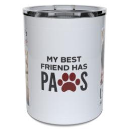 Thumbnail for Personalized Coffee Travel Mugs with Dog Love design 2