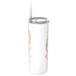 Thumbnail for Personalized Tumbler with Straw with Fun Cirlces design 2