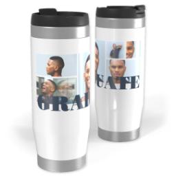 Thumbnail for 14oz Personalized Travel Tumbler with Graduate Multi design 1