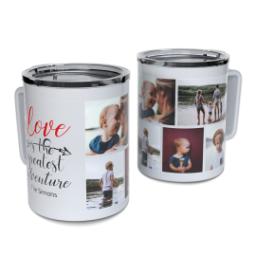 Thumbnail for Personalized Coffee Travel Mugs with Love Adventure design 1