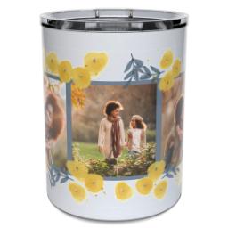 Thumbnail for Insulated Coffee Mug, 11oz with Merry Gold design 2