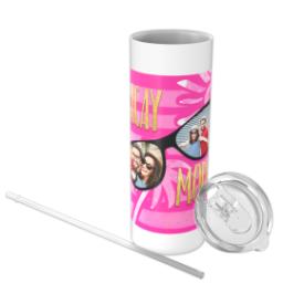 Thumbnail for Tumbler with Straw, 20oz with Summer Fun design 3