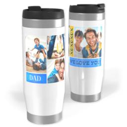 Thumbnail for 14oz Personalized Travel Tumbler with XO Dad design 1