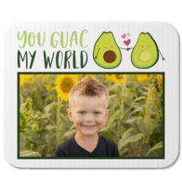 Thumbnail for Photo Mouse Pad with Avocado Love design 1