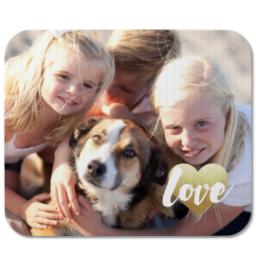 Thumbnail for Photo Mouse Pad with Golden Love design 1