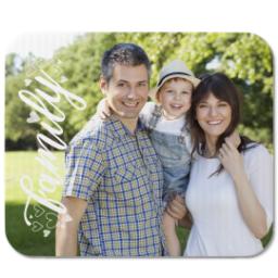Thumbnail for Photo Mouse Pad with Just Family design 1