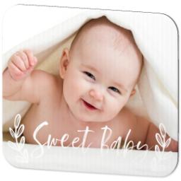 Thumbnail for Ultra Thin Rectangle Mouse Pad with Sweet Baby design 2