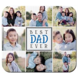 Thumbnail for Ultra Thin Rectangle Mouse Pad with Best Dad design 1